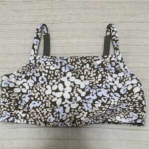 Offline/Aerie Floral Print Crop Top